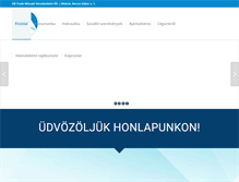 Tablet Screenshot of gbtrade.hu